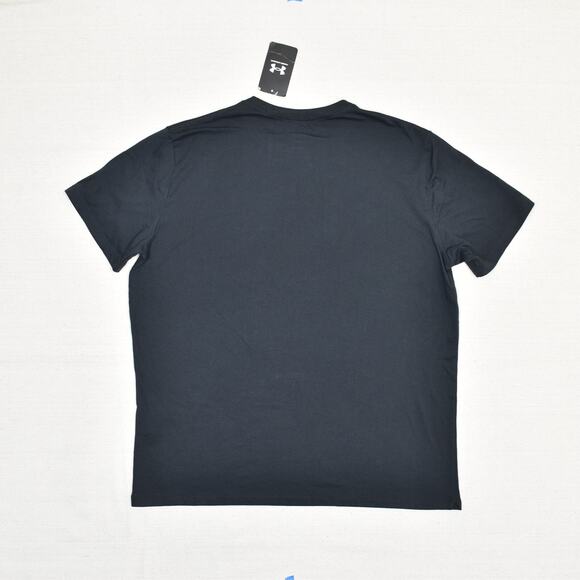 NEW Under Armour Women's T Shirt Crew Cotton Blend Black Size S Campus Oversize - Picture 3 of 8